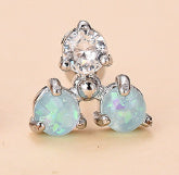 Star Diamond Stud Earrings