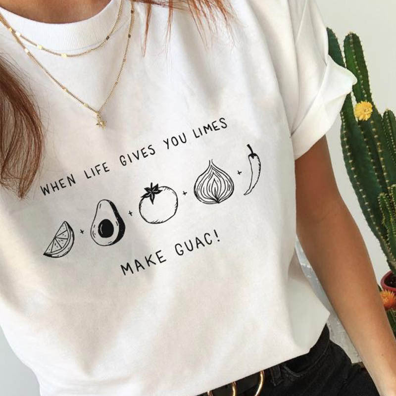 I'm A Simple Woman T Shirt Personality Letter Camera Print Ladies Round Neck Summer T Shirt