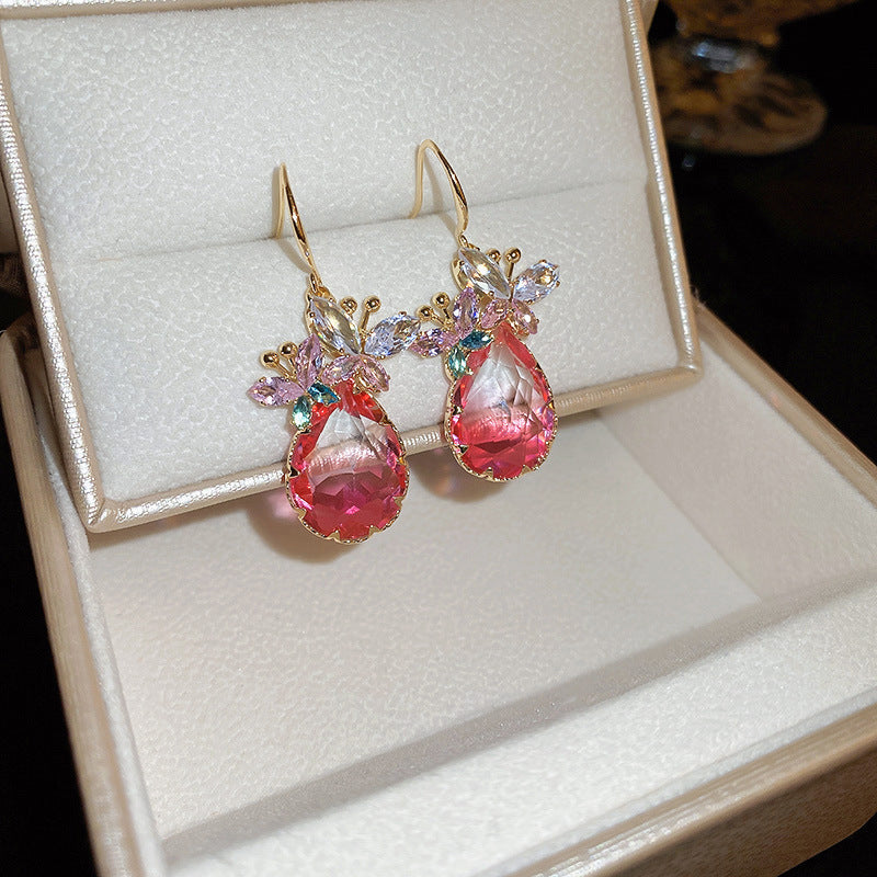 Simple Temperament Eardrops Light Luxury High-grade Earrings For Women