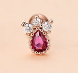 Star Diamond Stud Earrings