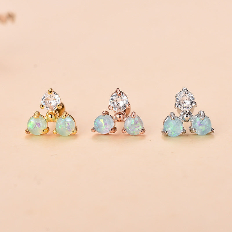Star Diamond Stud Earrings