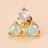 Star Diamond Stud Earrings