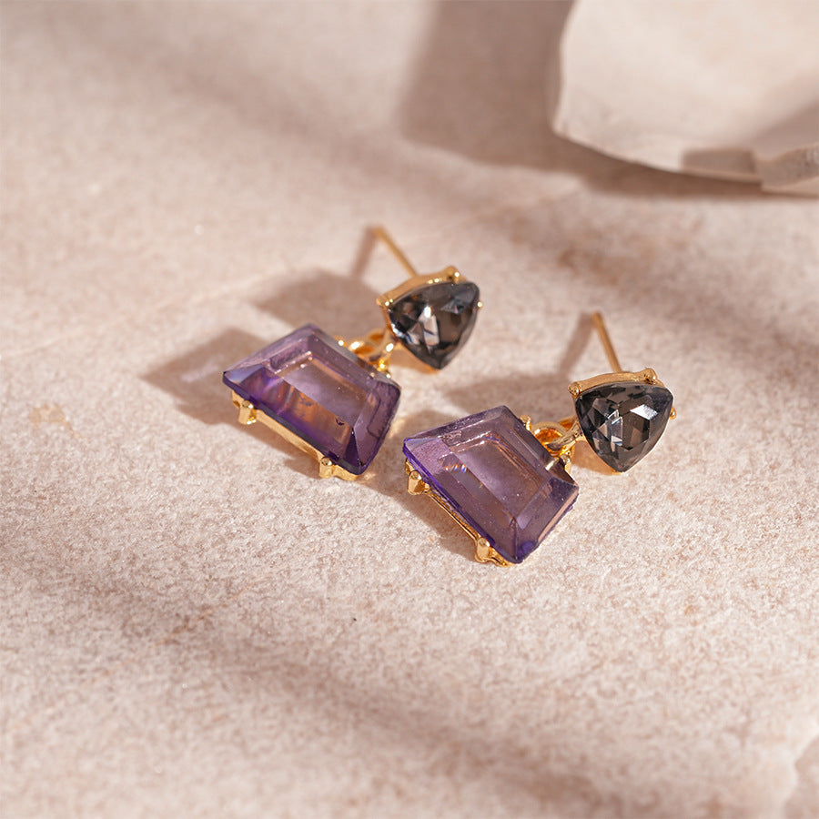 Fashion Personality Geometry Stud Earrings For Women