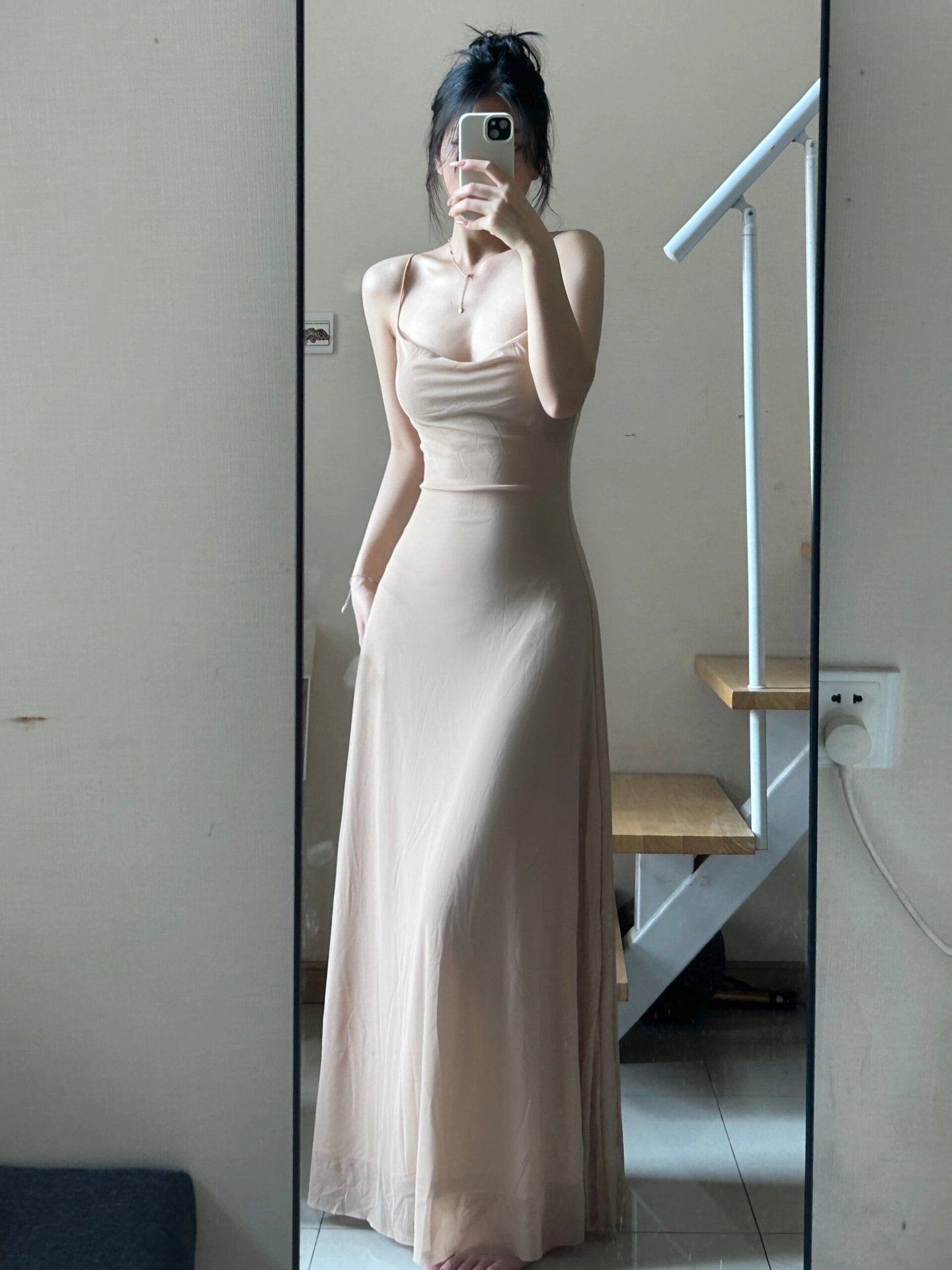 Summer Waist Slimming Elegant Adult Lady Like Woman Socialite French Dress