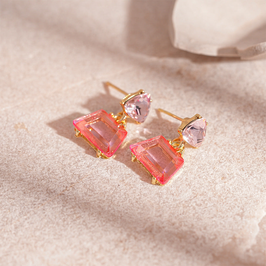 Fashion Personality Geometry Stud Earrings For Women