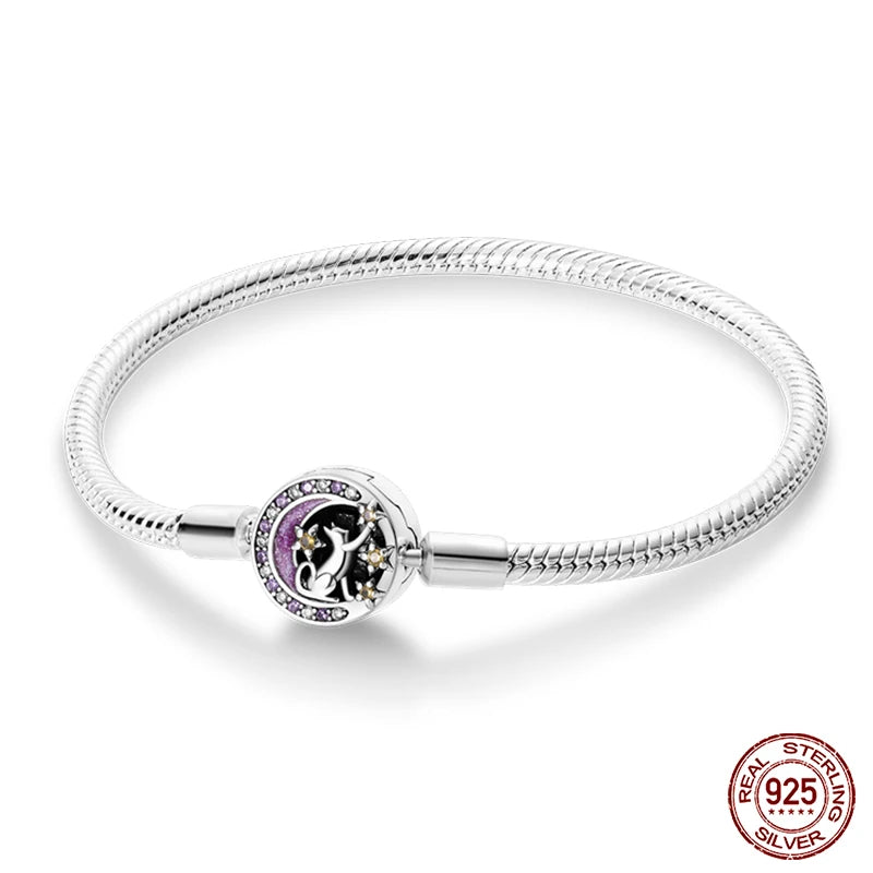 Silver Snake Chain Heart