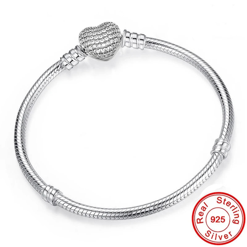 Silver Snake Chain Bracelets