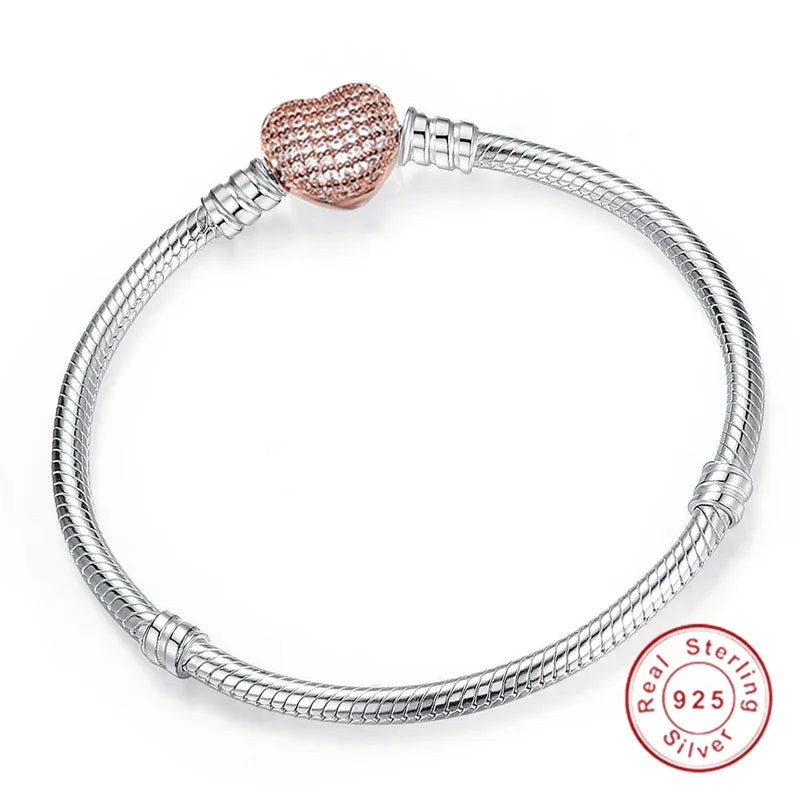 Silver Snake Chain Bracelets