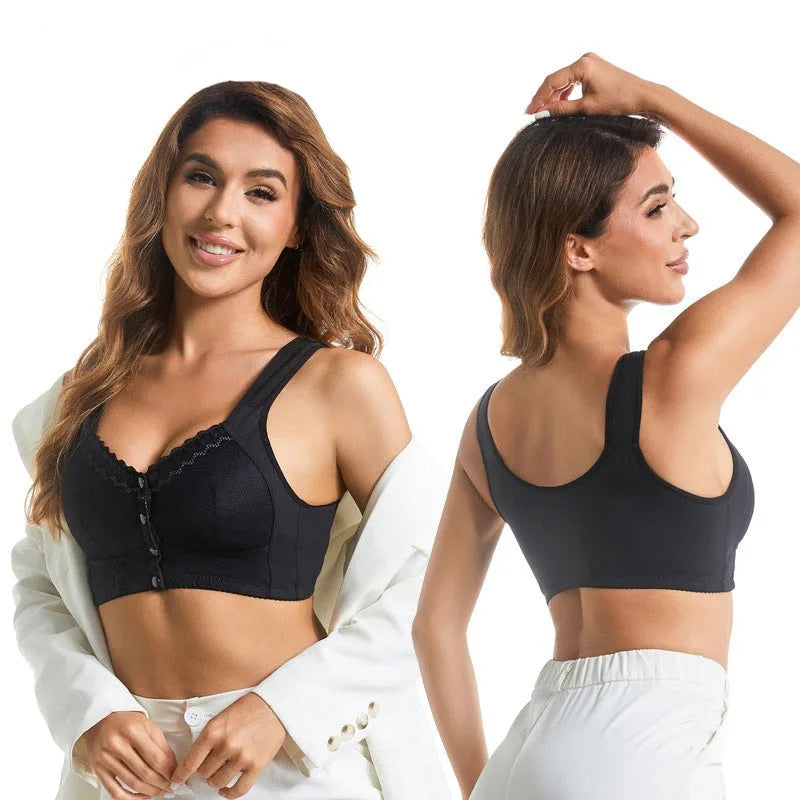 Closure Breathable Bra