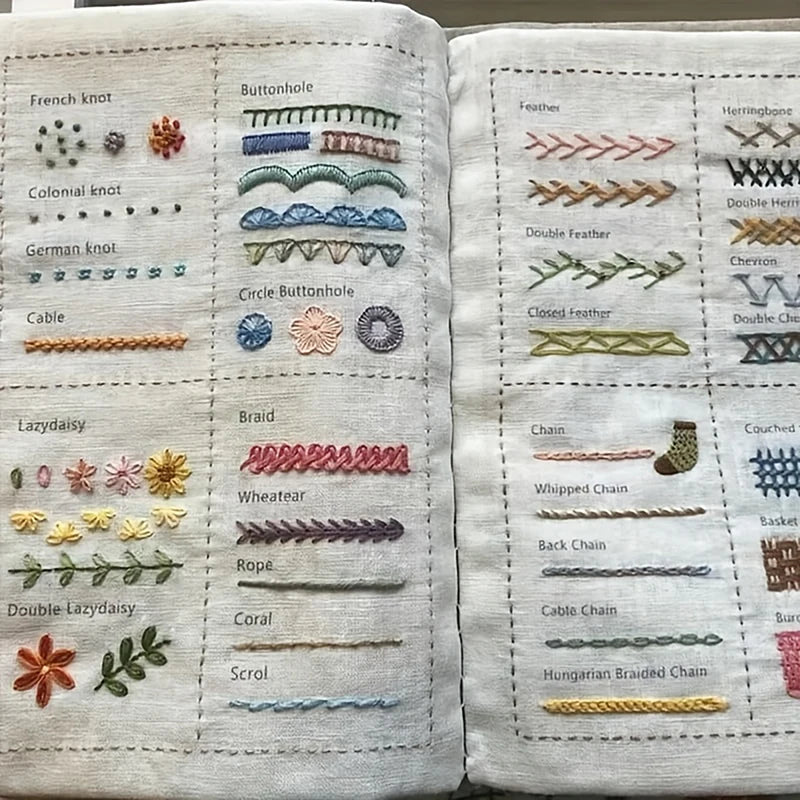 Embroidery Books, Stitch Books