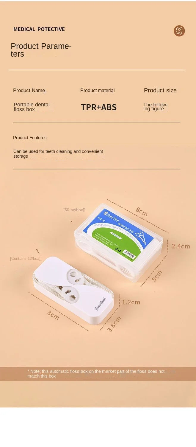 Floss Dispenser Automatic Dental Floss