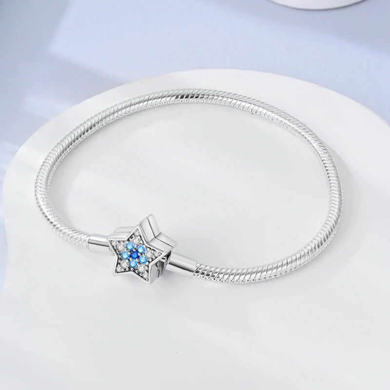 Silver Snake Chain Heart