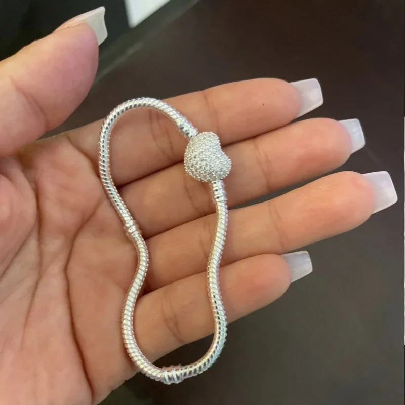 Silver Snake Chain Bracelets