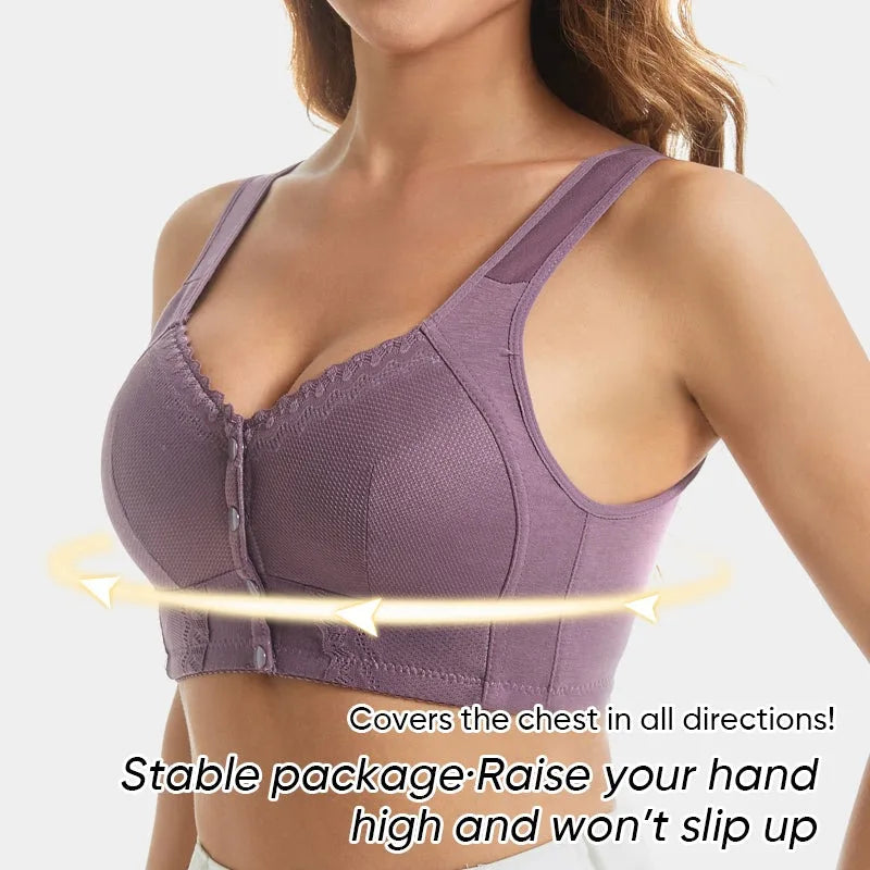 Closure Breathable Bra