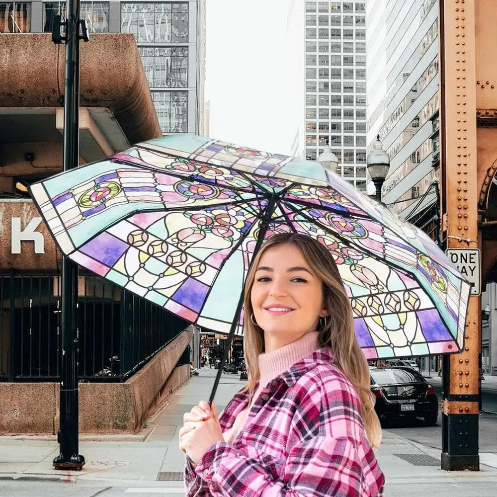 Stained Glass Umbrella