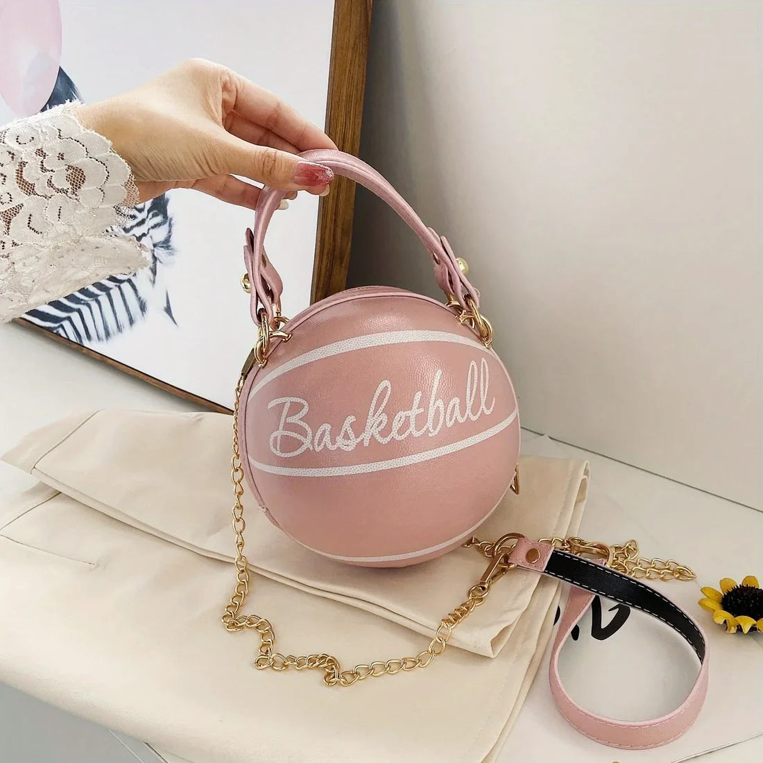 Trendy Chain Shoulder Bag,