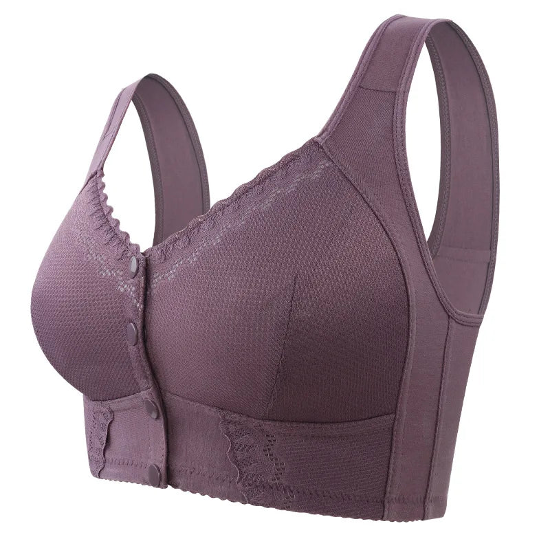 Closure Breathable Bra