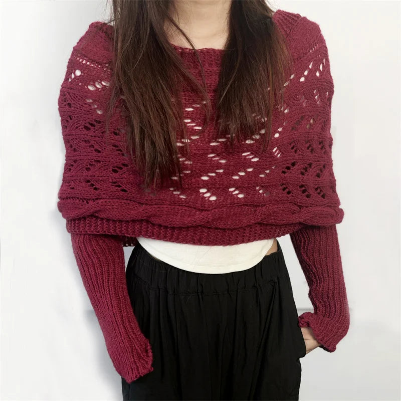 Women's Knitted Shawl Scarf