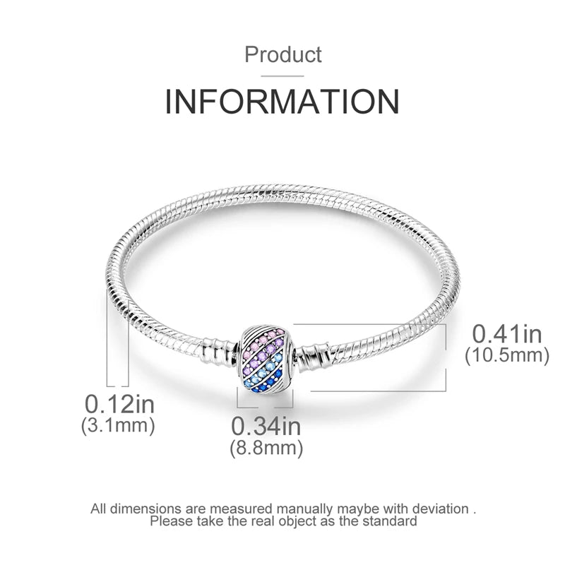 Silver Snake Chain Heart