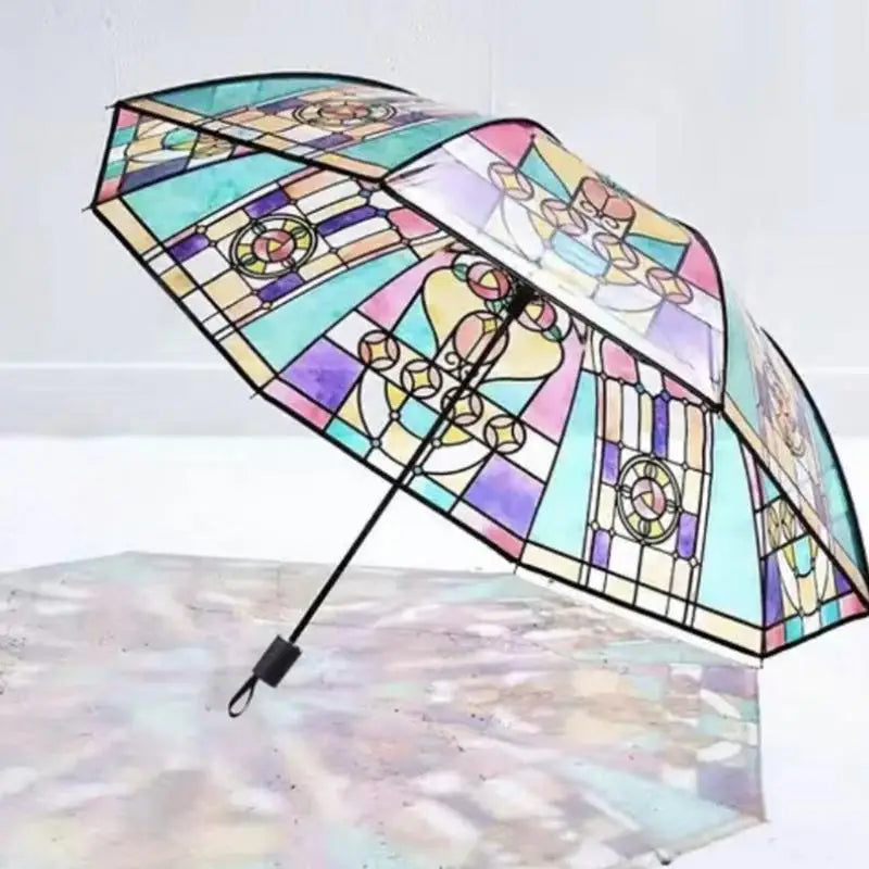 Stained Glass Umbrella