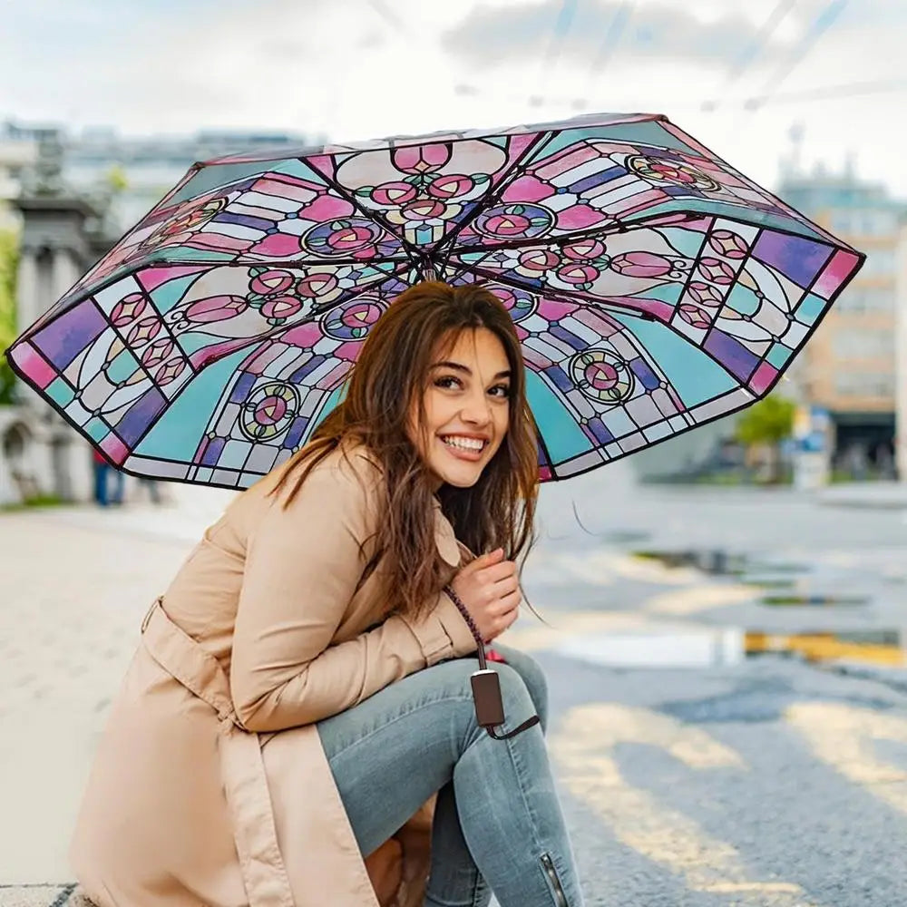 Stained Glass Umbrella