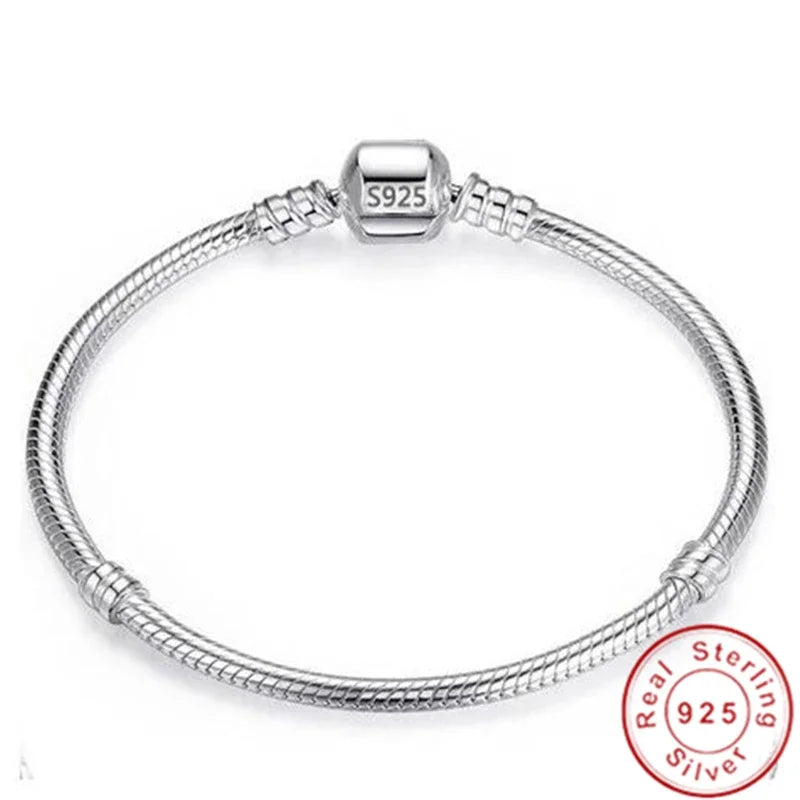 Silver Snake Chain Bracelets