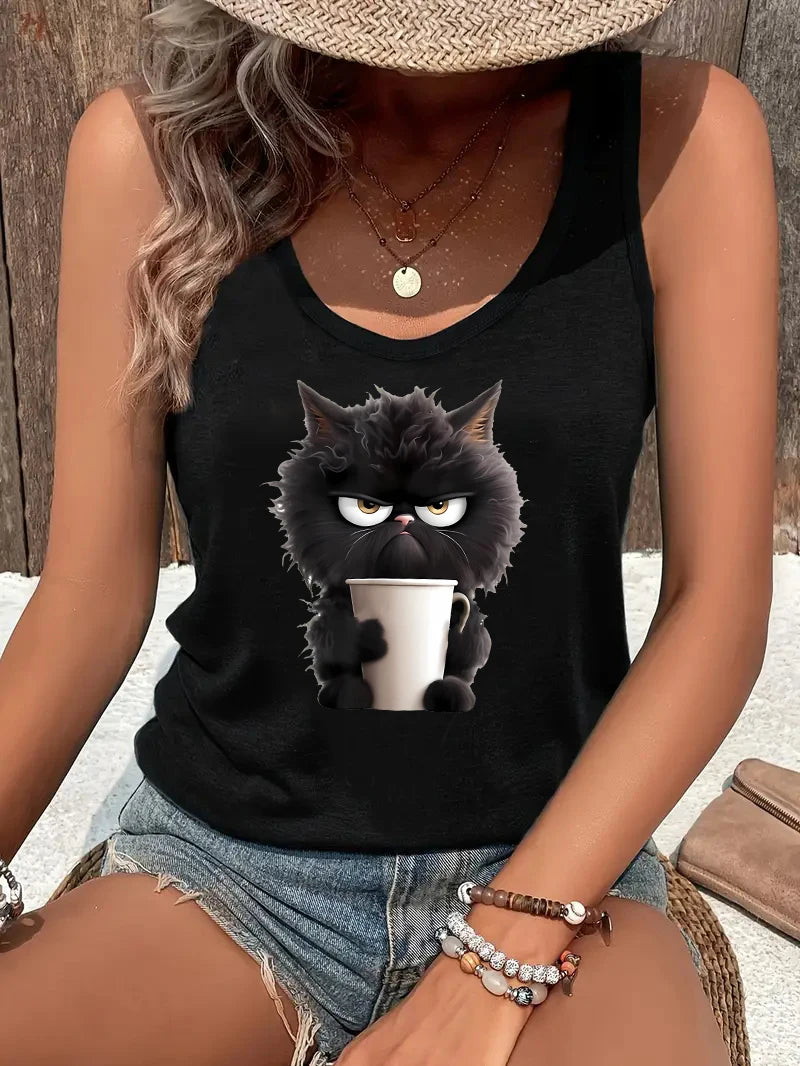 Summer White Print T-shirt