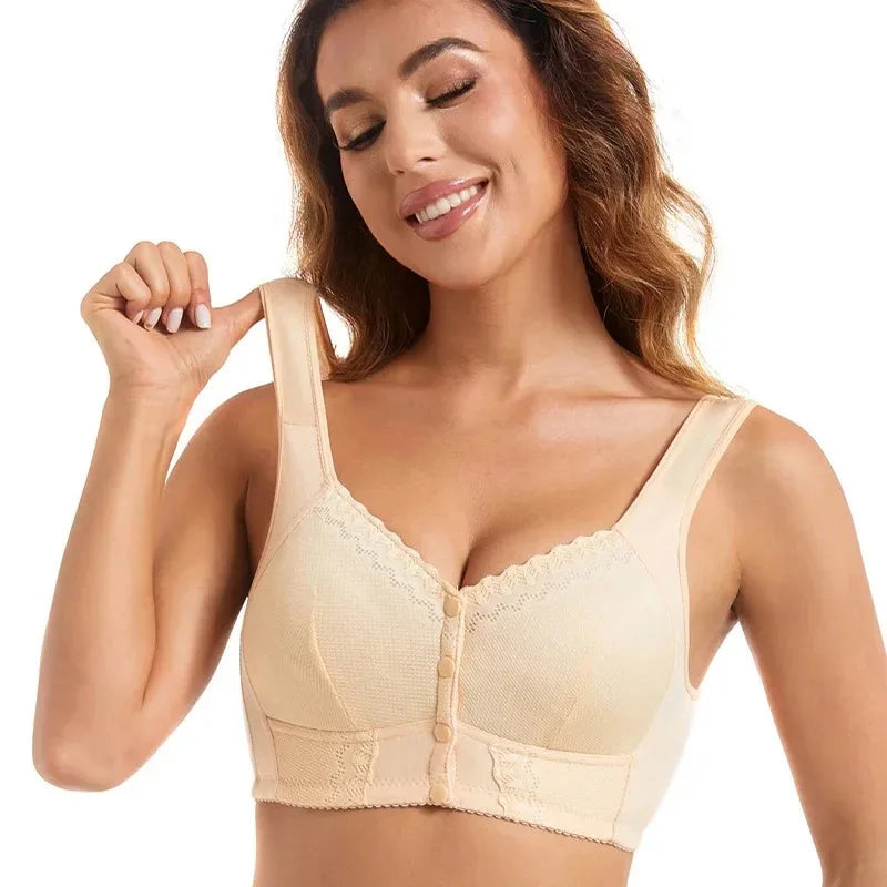 Closure Breathable Bra