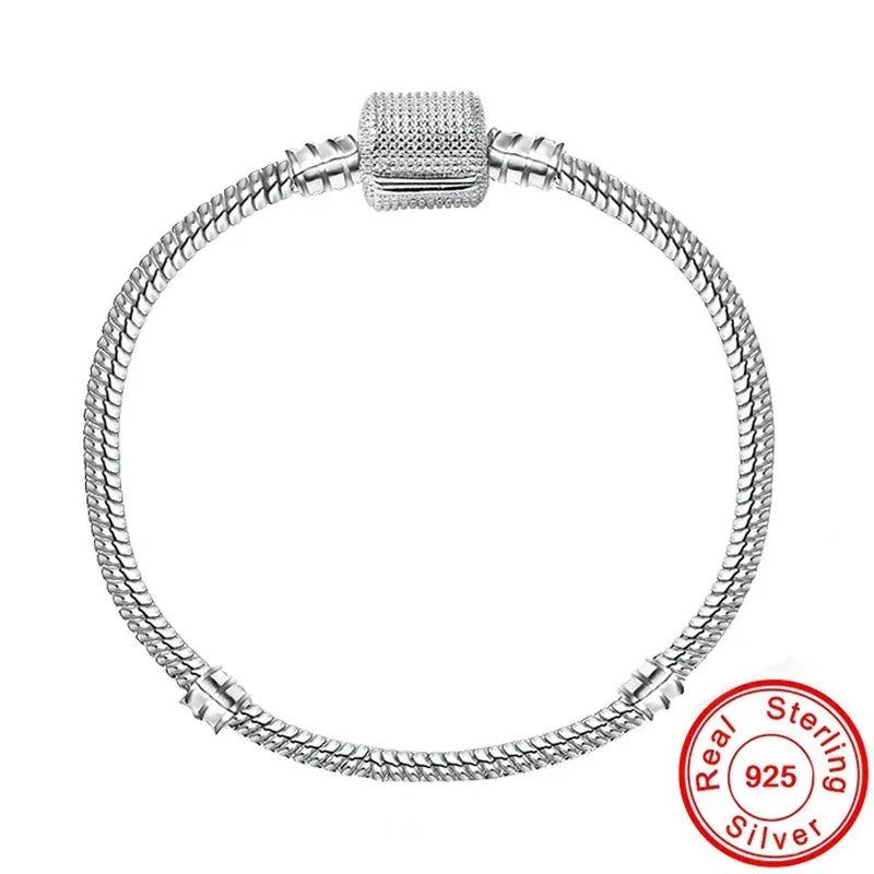 Silver Snake Chain Bracelets
