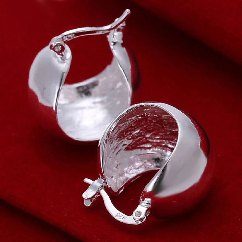 silver earrings wedding