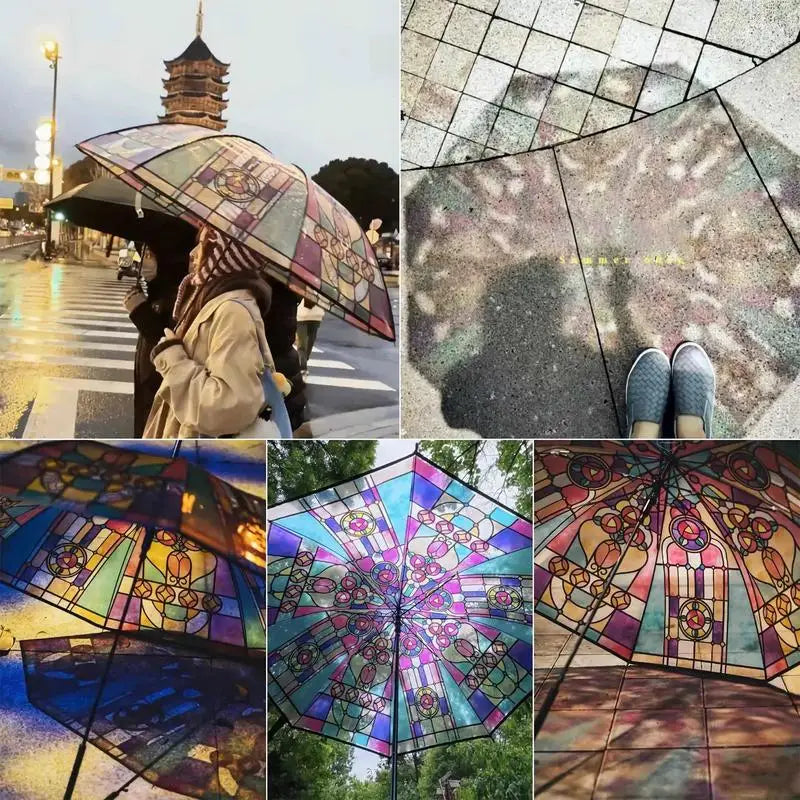 Stained Glass Umbrella
