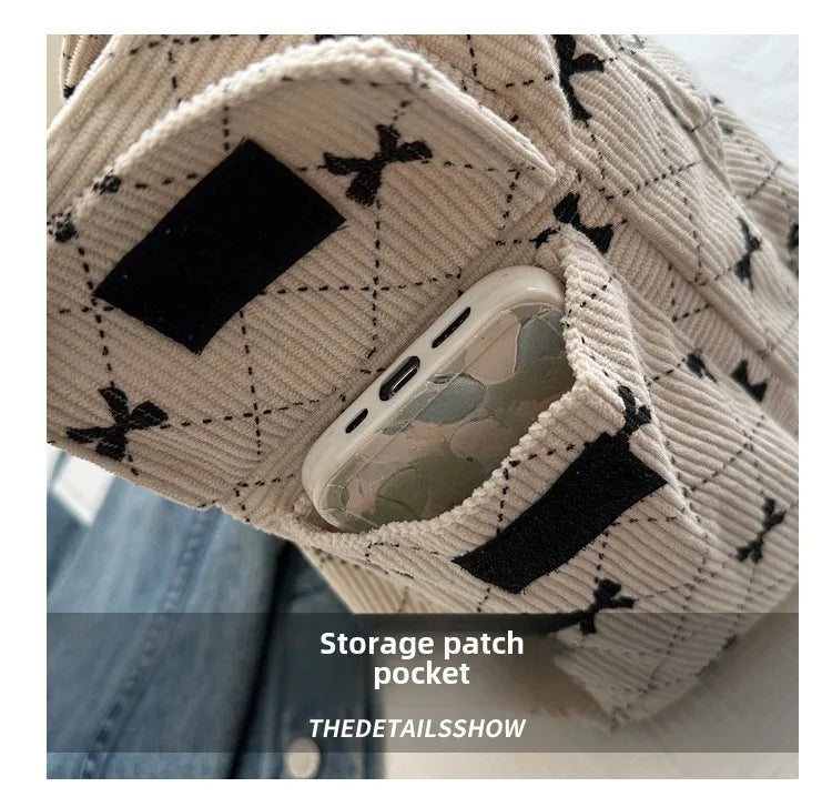 Bow Pattern Commuting Bag