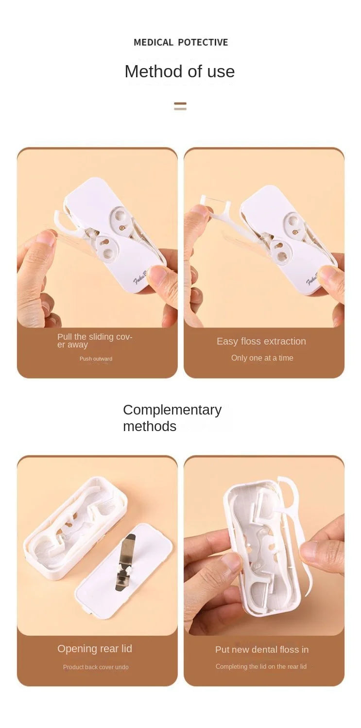 Floss Dispenser Automatic Dental Floss