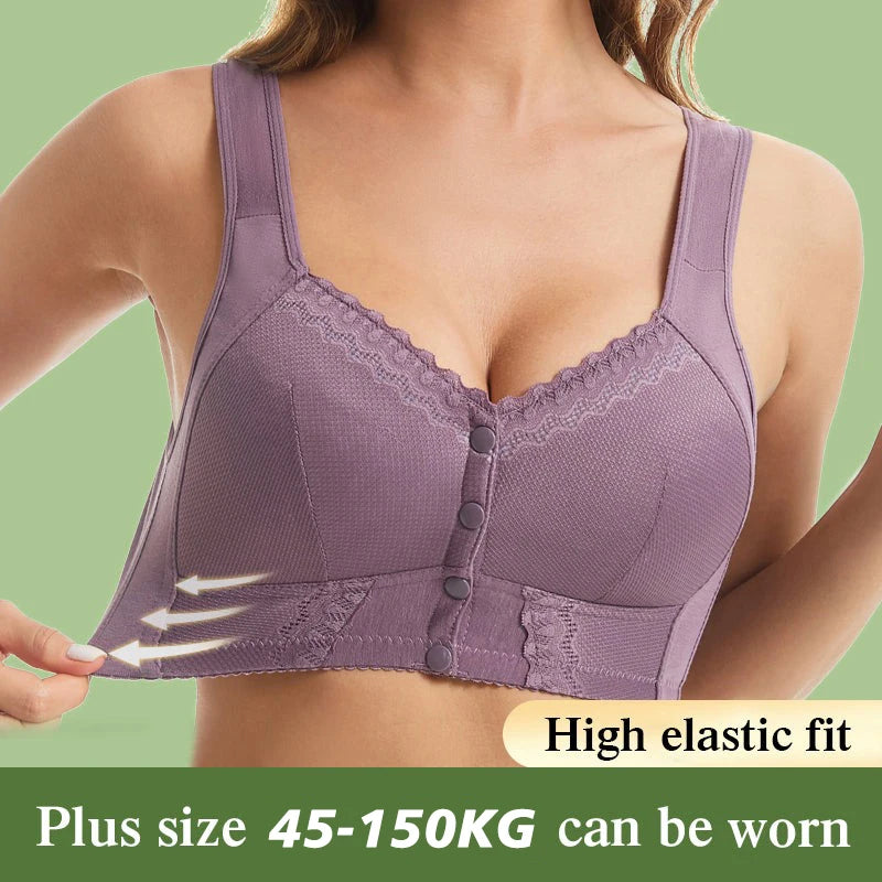 Closure Breathable Bra
