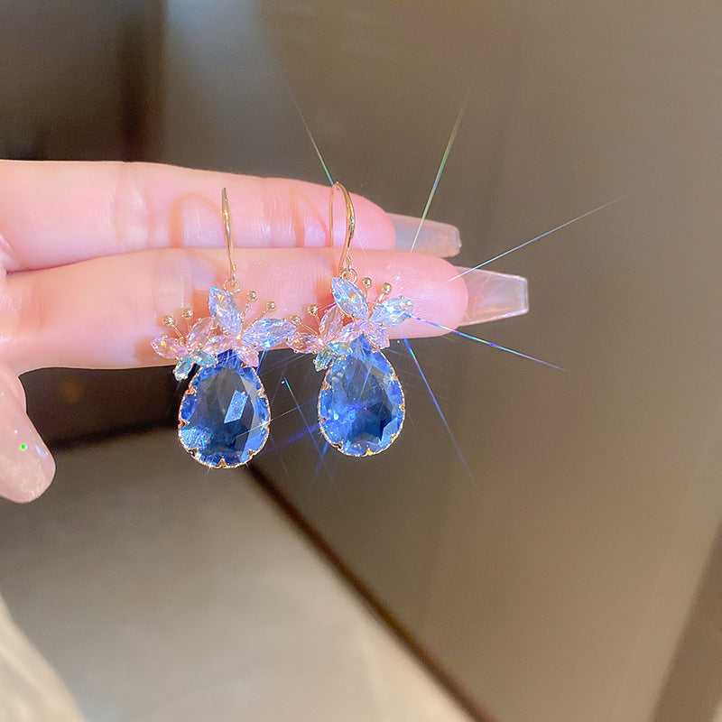 Simple Temperament Eardrops Light Luxury High-grade Earrings For Women